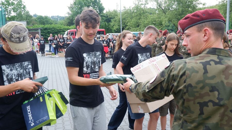XIV Rajd Szlakami Żołnierzy 1. Pułku Strzelców Podhalańskich AK. Fot. IPN