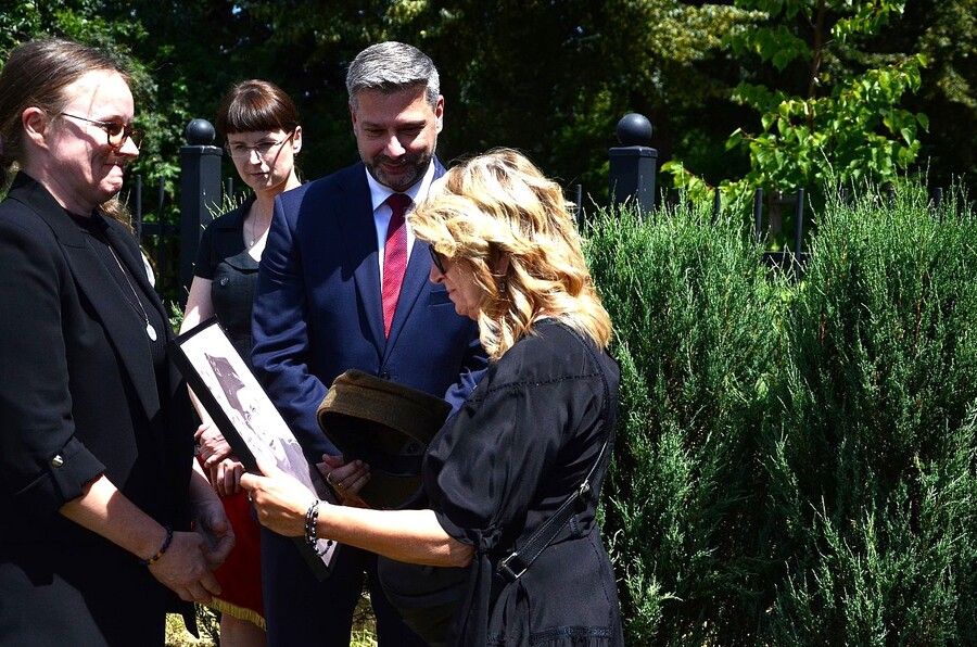 Wadowice. Uroczystości pogrzebowe Mariana Misiaka, Żołnierza Wyklętego. Fot. Janusz Ślęzak (IPN)