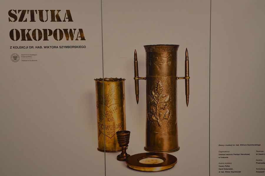 Wystawa „Sztuka okopowa” w Myślenicach. Fot. Janusz Ślęzak (IPN)