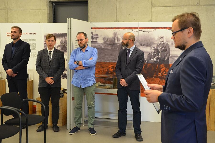 Wystawa „Sztuka okopowa” w Myślenicach. Fot. Janusz Ślęzak (IPN)