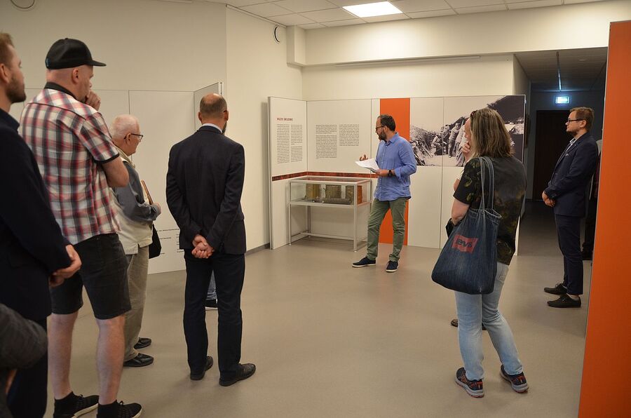 Wystawa „Sztuka okopowa” w Myślenicach. Fot. Janusz Ślęzak (IPN)