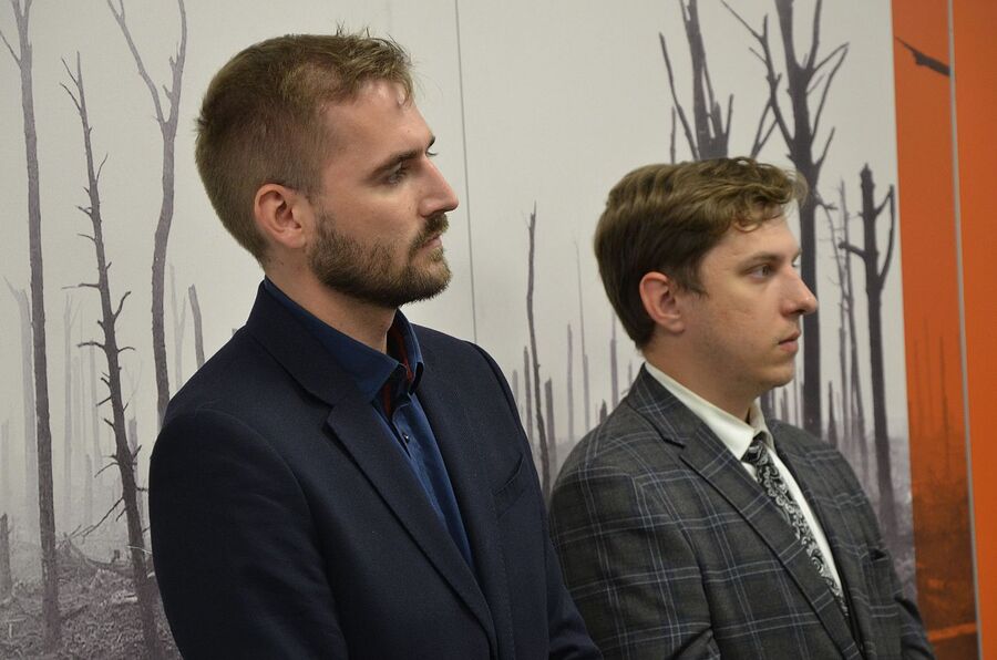 Wystawa „Sztuka okopowa” w Myślenicach. Fot. Janusz Ślęzak (IPN)