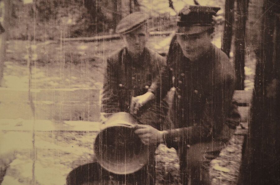 Wystawa „Sztuka okopowa” w Myślenicach. Fot. Janusz Ślęzak (IPN)