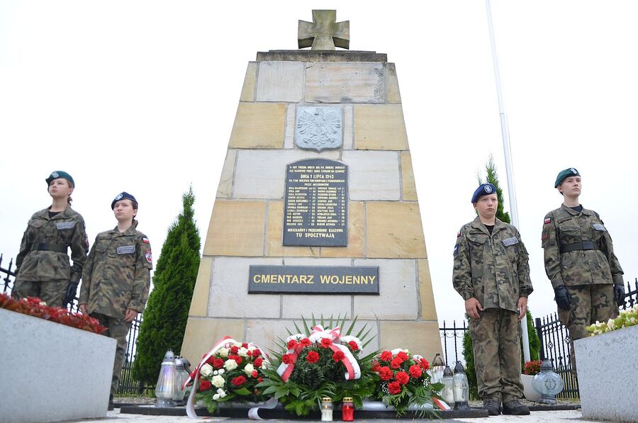 81. rocznica niemieckiej pacyfikacji Kaszowa. Fot. Janusz Ślęzak (IPN)