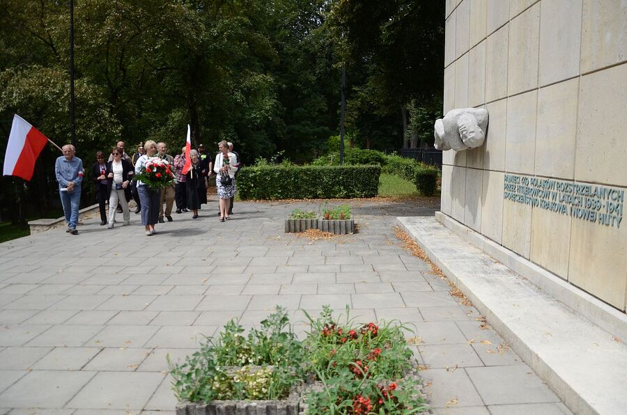 84. rocznica egzekucji w forcie „Krzesławice”. Fot. Janusz Ślęzak (IPN)