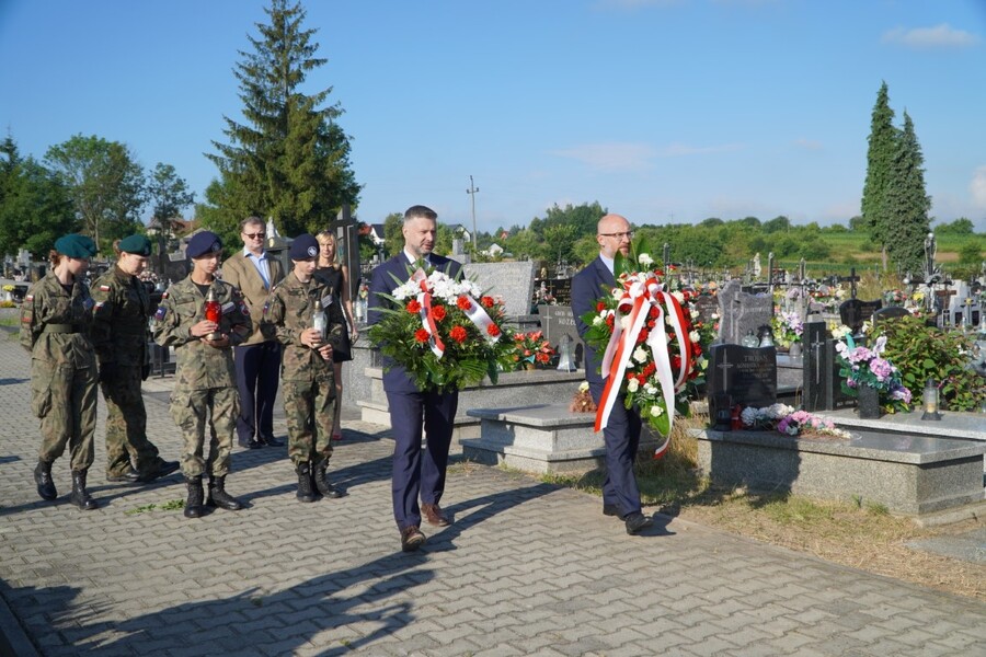 81. rocznica pacyfikacji Liszek. Fot. Żaneta Wierzgacz (IPN)