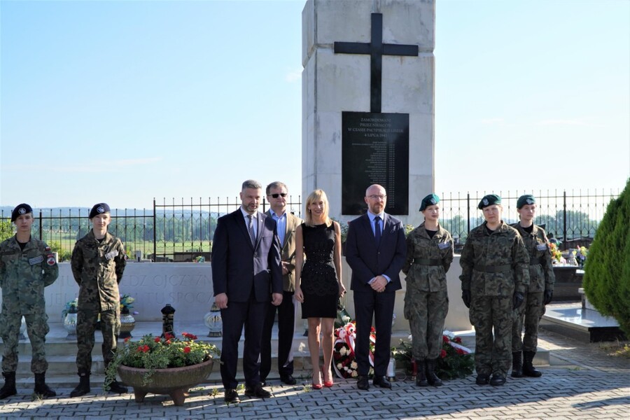 81. rocznica pacyfikacji Liszek. Fot. Żaneta Wierzgacz (IPN)