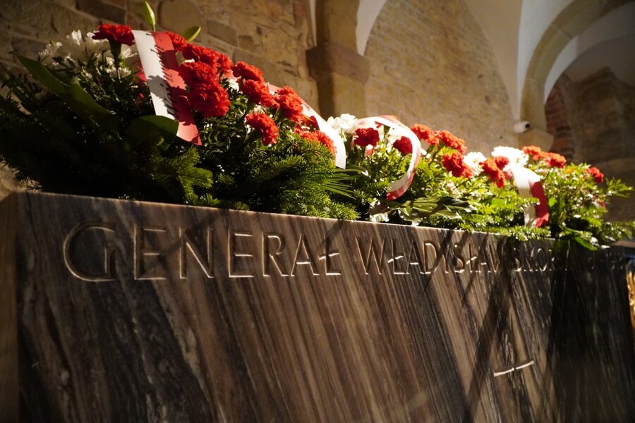 81. rocznica śmierci gen. Władysława Sikorskiego. Fot. Żaneta Wierzgacz (IPN)