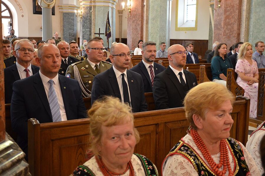 Liszki. Uroczystości w Dniu Walki i Męczeństwa Wsi Polskiej. Fot. Janusz Ślęzak (IPN)