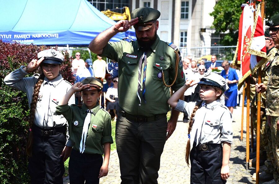 80. rocznica akcji specjalnej „Koppe”. Fot. Janusz Ślęzak (IPN)