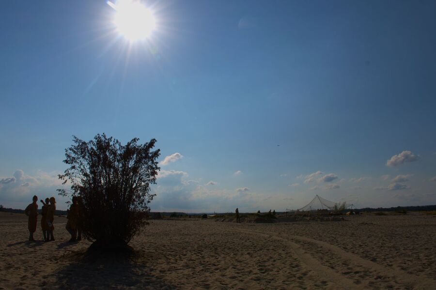 Przystanek Żywej Historii na Pustyni Błędowskiej. Fot. Filip Musiał (IPN)