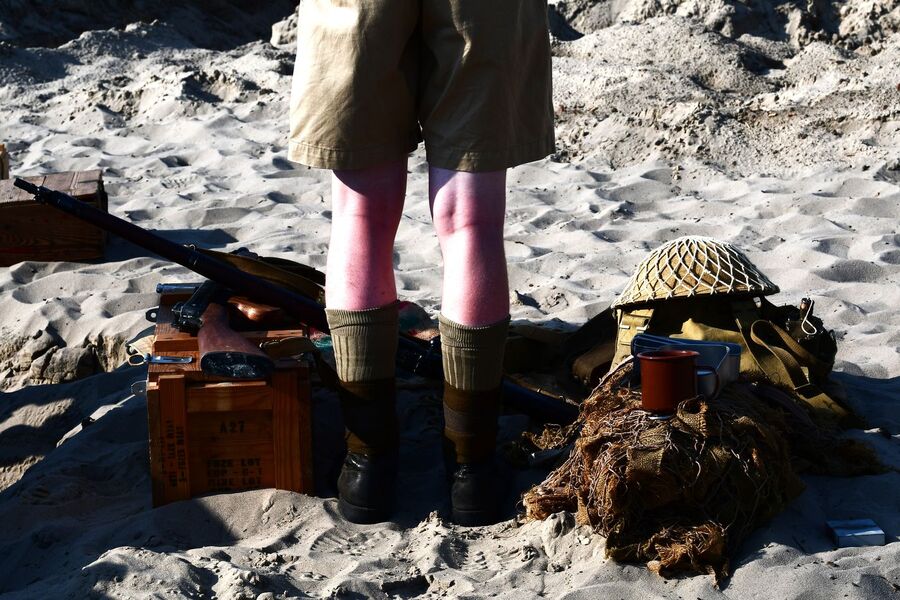 Przystanek Żywej Historii na Pustyni Błędowskiej. Fot. Filip Musiał (IPN)