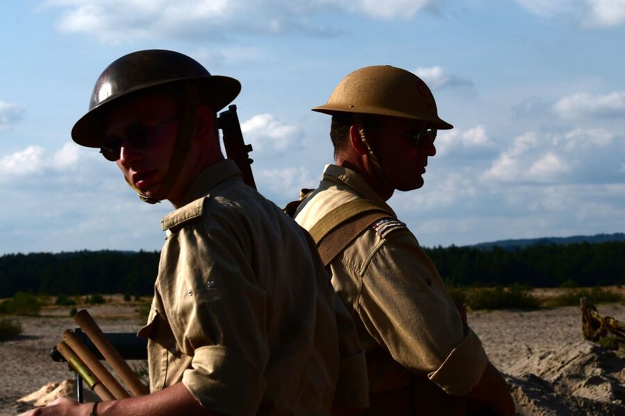Przystanek Żywej Historii na Pustyni Błędowskiej. Fot. Filip Musiał (IPN)