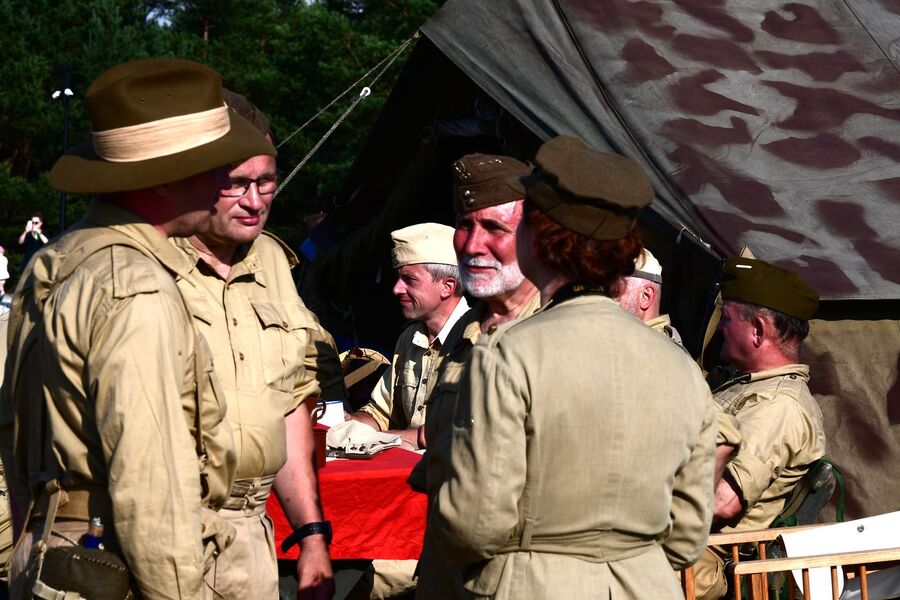 Przystanek Żywej Historii na Pustyni Błędowskiej. Fot. Filip Musiał (IPN)