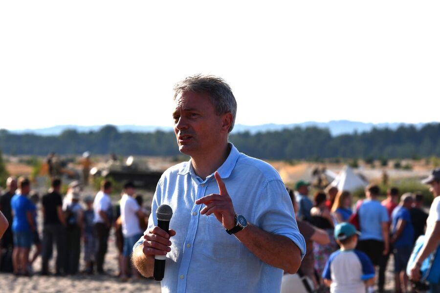 Przystanek Żywej Historii na Pustyni Błędowskiej. Fot. Filip Musiał (IPN)