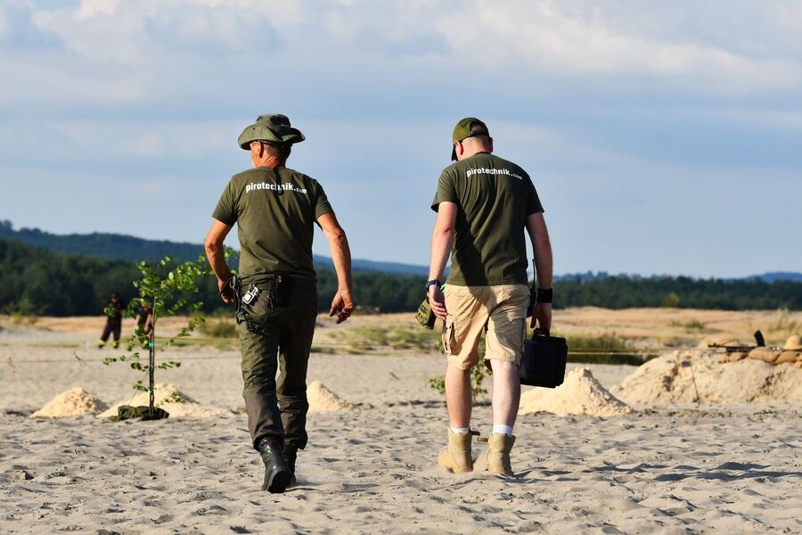 Przystanek Żywej Historii na Pustyni Błędowskiej. Fot. Filip Musiał (IPN)
