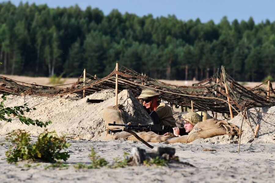 Przystanek Żywej Historii na Pustyni Błędowskiej. Fot. Filip Musiał (IPN)