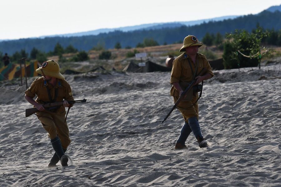 Przystanek Żywej Historii na Pustyni Błędowskiej. Fot. Filip Musiał (IPN)