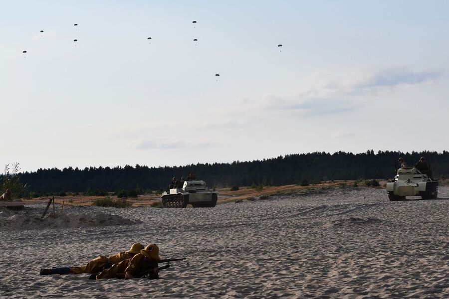 Przystanek Żywej Historii na Pustyni Błędowskiej. Fot. Filip Musiał (IPN)