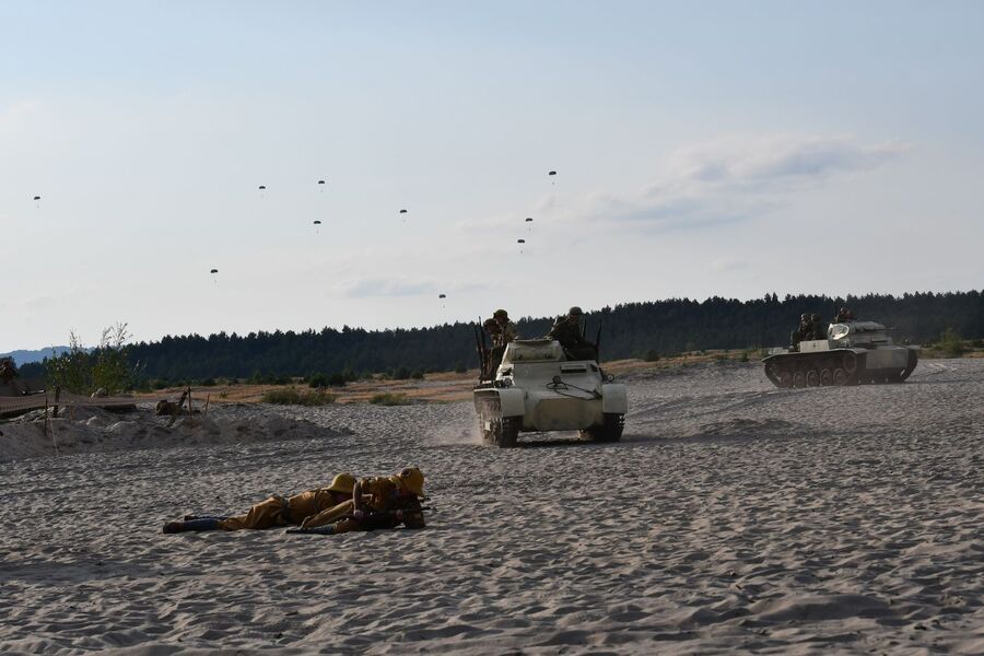 Przystanek Żywej Historii na Pustyni Błędowskiej. Fot. Filip Musiał (IPN)