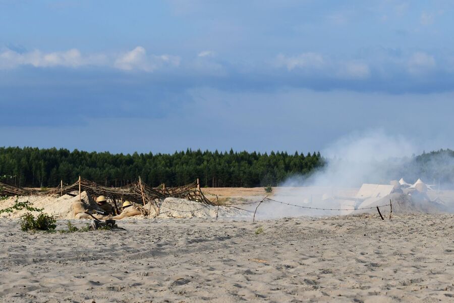 Przystanek Żywej Historii na Pustyni Błędowskiej. Fot. Filip Musiał (IPN)