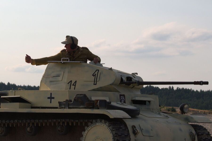 Przystanek Żywej Historii na Pustyni Błędowskiej. Fot. Filip Musiał (IPN)