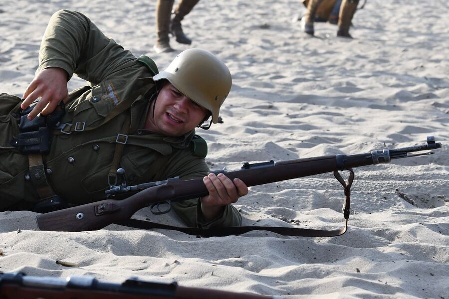 Przystanek Żywej Historii na Pustyni Błędowskiej. Fot. Filip Musiał (IPN)