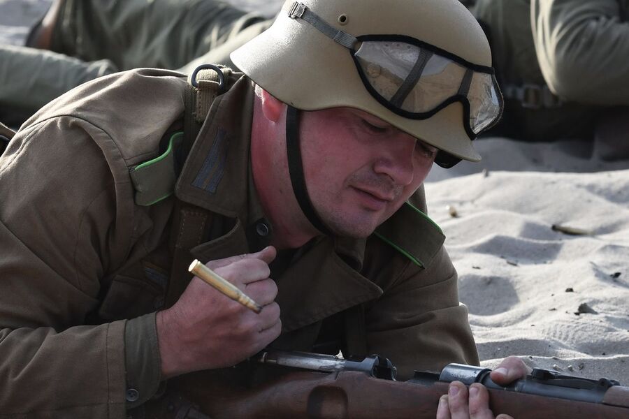 Przystanek Żywej Historii na Pustyni Błędowskiej. Fot. Filip Musiał (IPN)