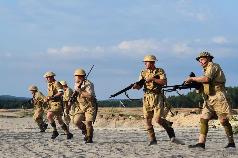 Przystanek Żywej Historii na Pustyni Błędowskiej. Fot. Filip Musiał (IPN)