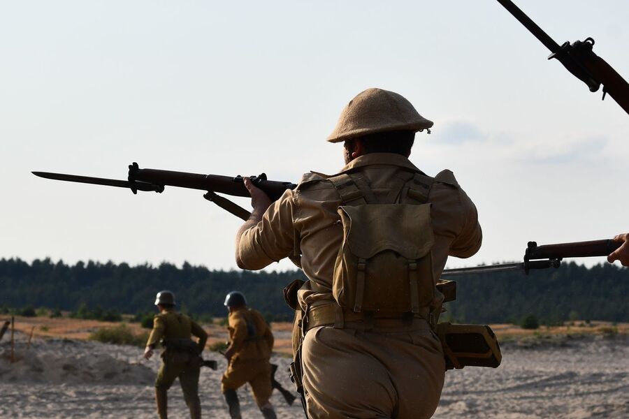 Przystanek Żywej Historii na Pustyni Błędowskiej. Fot. Filip Musiał (IPN)