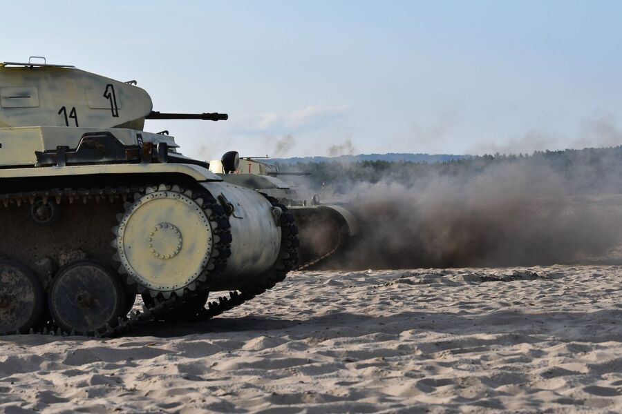 Przystanek Żywej Historii na Pustyni Błędowskiej. Fot. Filip Musiał (IPN)