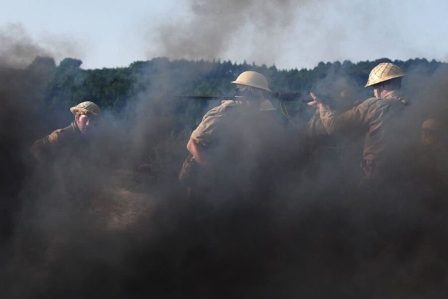 Przystanek Żywej Historii na Pustyni Błędowskiej. Fot. Filip Musiał (IPN)