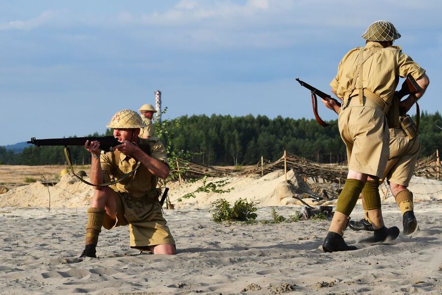 Przystanek Żywej Historii na Pustyni Błędowskiej. Fot. Filip Musiał (IPN)