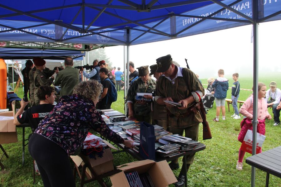 80. rocznica zrzutów dla AK na Dzielcu. Fot. IPN