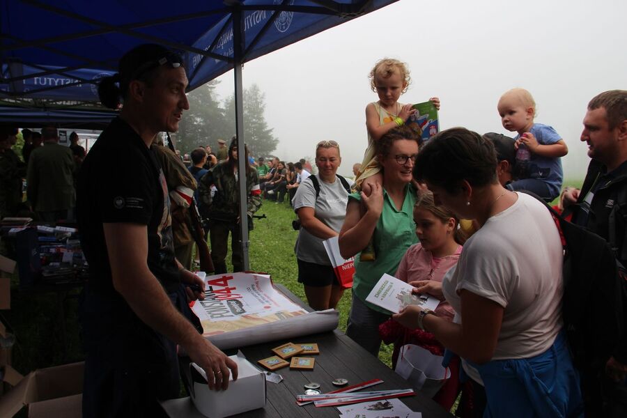 80. rocznica zrzutów dla AK na Dzielcu. Fot. IPN
