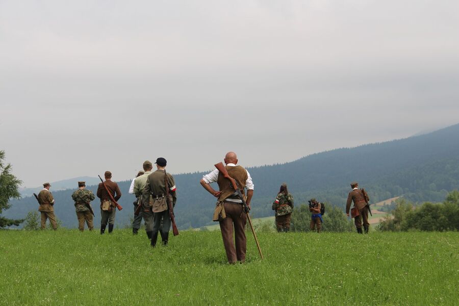 80. rocznica zrzutów dla AK na Dzielcu. Fot. IPN