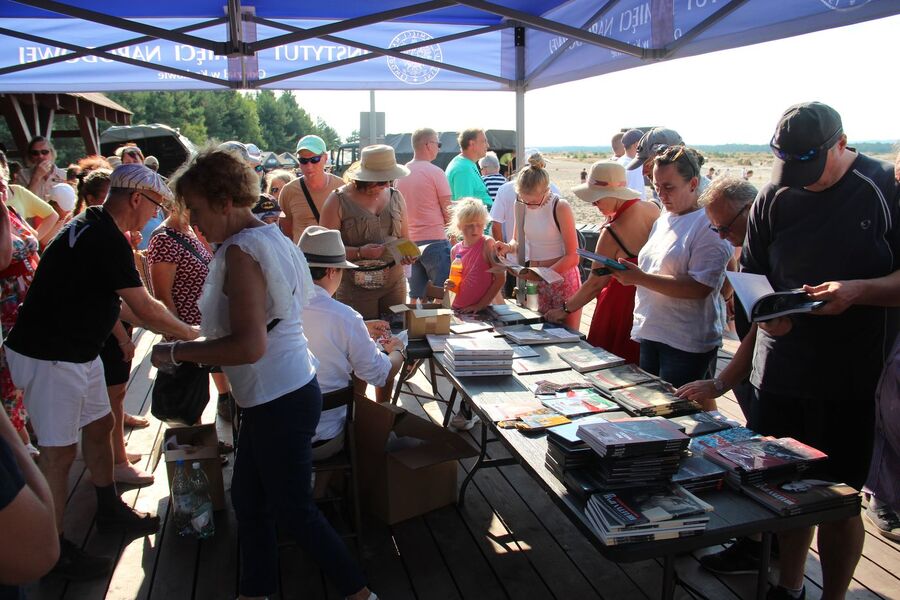 Przystanek Żywej Historii na Pustyni Błędowskiej. Fot IPN