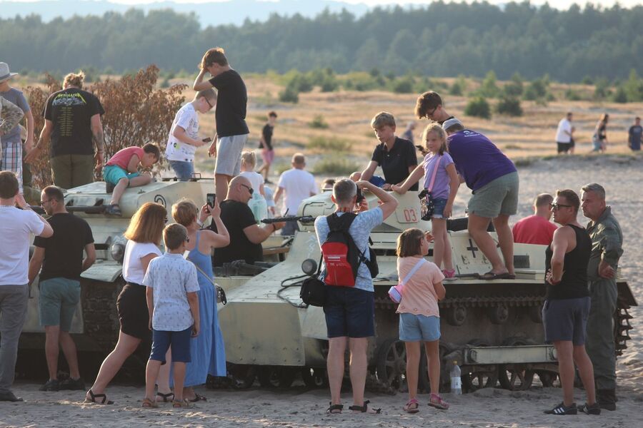 Przystanek Żywej Historii na Pustyni Błędowskiej. Fot IPN