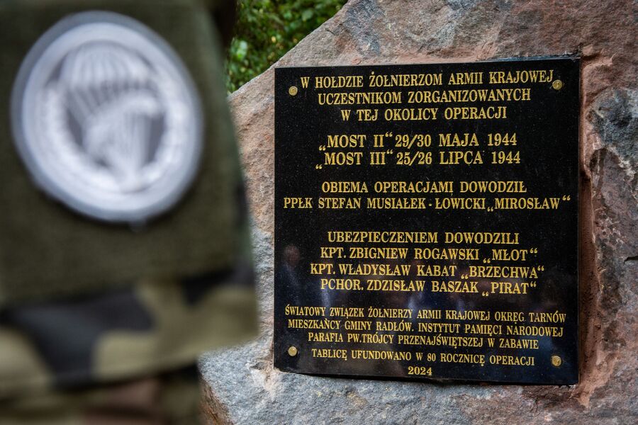 80. rocznica operacji „Most III”. Fot. Agnieszka Masłowska (IPN)