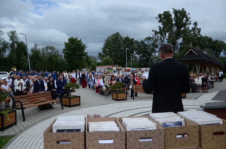 Lipnica Wielka. Finał patriotycznego projektu na Orawie. Fot. Janusz Ślęzak (IPN)