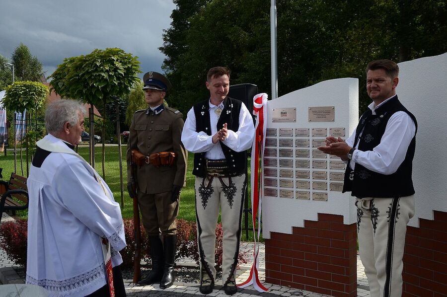Lipnica Wielka. Finał patriotycznego projektu na Orawie. Fot. Janusz Ślęzak (IPN)