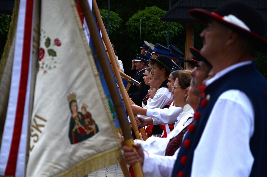 Lipnica Wielka. Finał patriotycznego projektu na Orawie. Fot. Janusz Ślęzak (IPN)