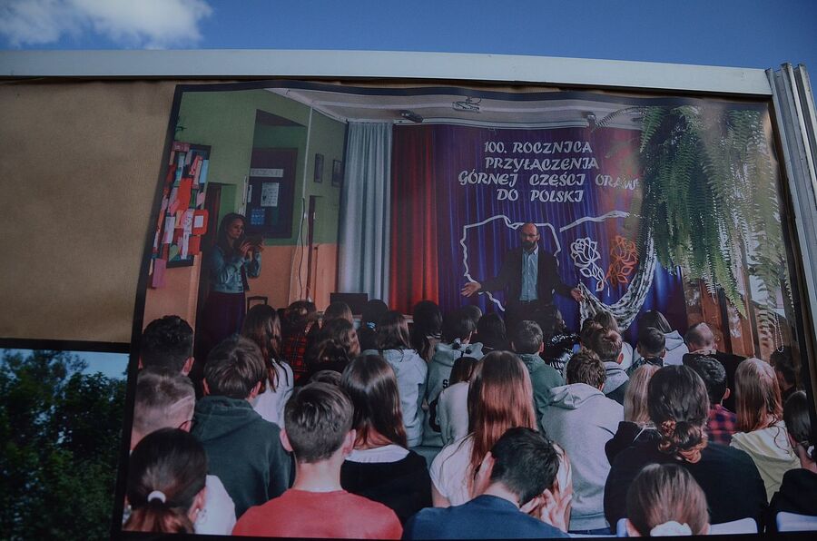 Lipnica Wielka. Finał patriotycznego projektu na Orawie. Fot. Filip Musiał (IPN)