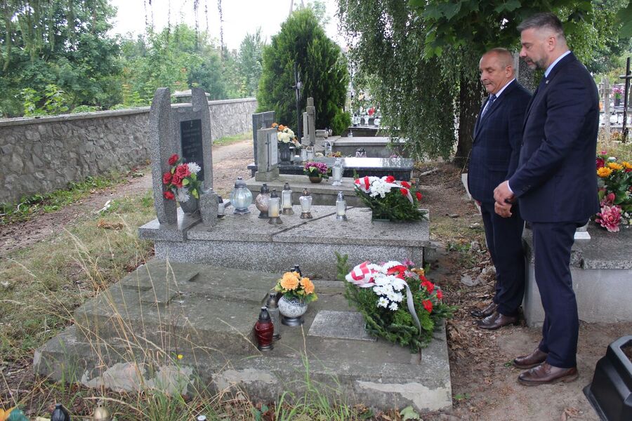 80. rocznica niemieckiej zbrodni w gminie Książ Wielki. Fot. Dawid Terelak (IPN)