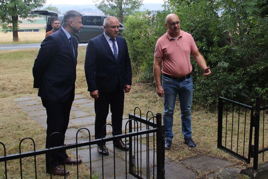 80. rocznica niemieckiej zbrodni w gminie Książ Wielki. Fot. Dawid Terelak (IPN)