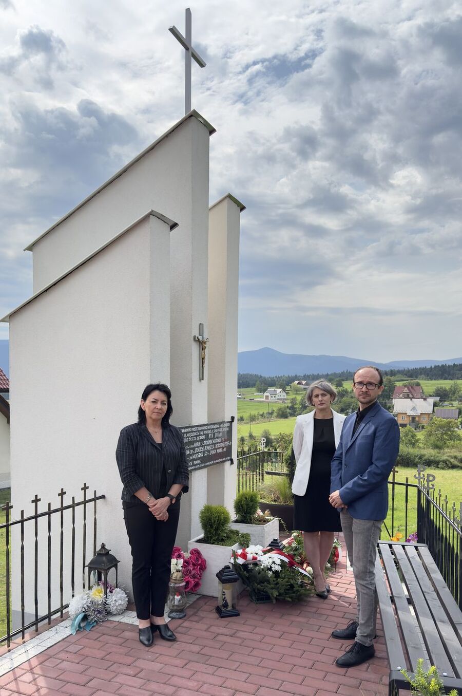 80. rocznica niemieckiej pacyfikacji Porąbki