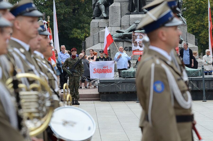 Krakowskie uroczystości w 80. rocznicę wybuchu powstania warszawskiego. Fot. Janusz Ślęzak (IPN)