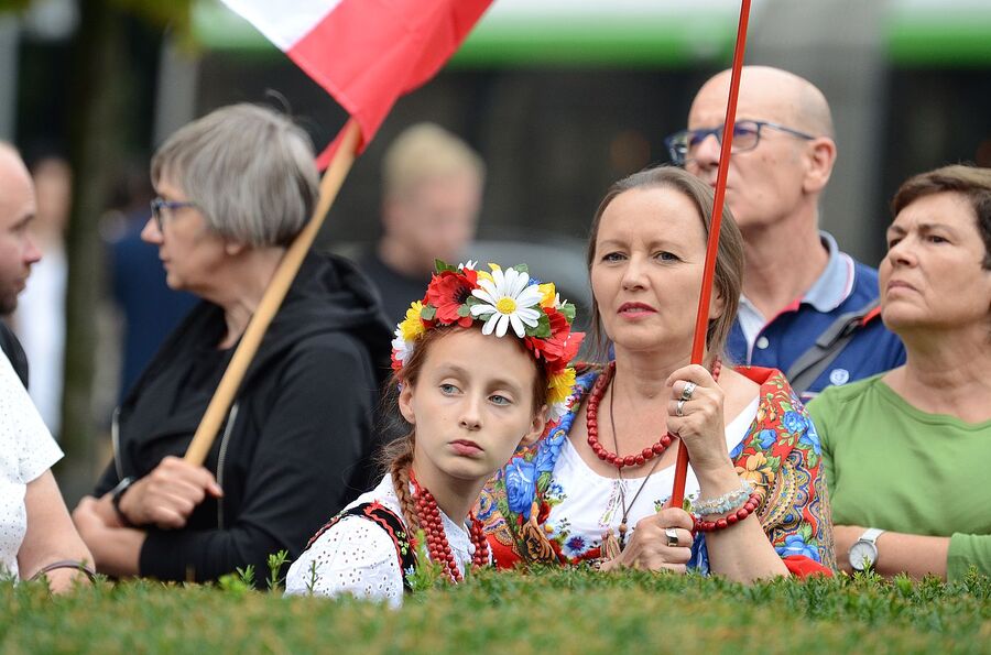 Krakowskie uroczystości w 80. rocznicę wybuchu powstania warszawskiego. Fot. Janusz Ślęzak (IPN)