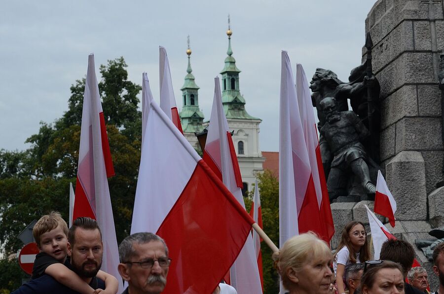 Krakowskie uroczystości w 80. rocznicę wybuchu powstania warszawskiego. Fot. Janusz Ślęzak (IPN)