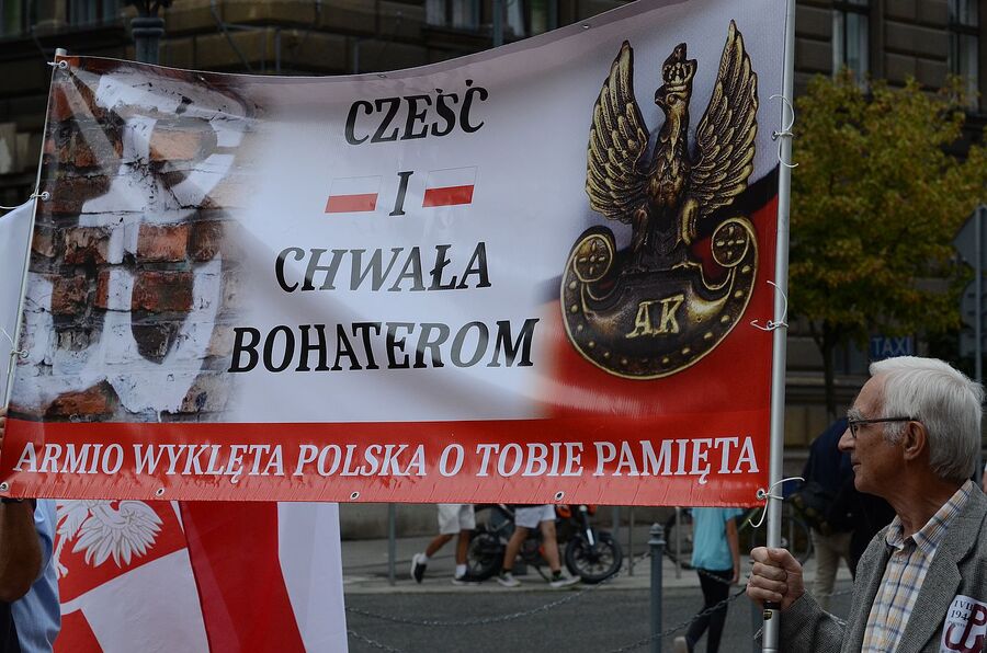 Krakowskie uroczystości w 80. rocznicę wybuchu powstania warszawskiego. Fot. Janusz Ślęzak (IPN)